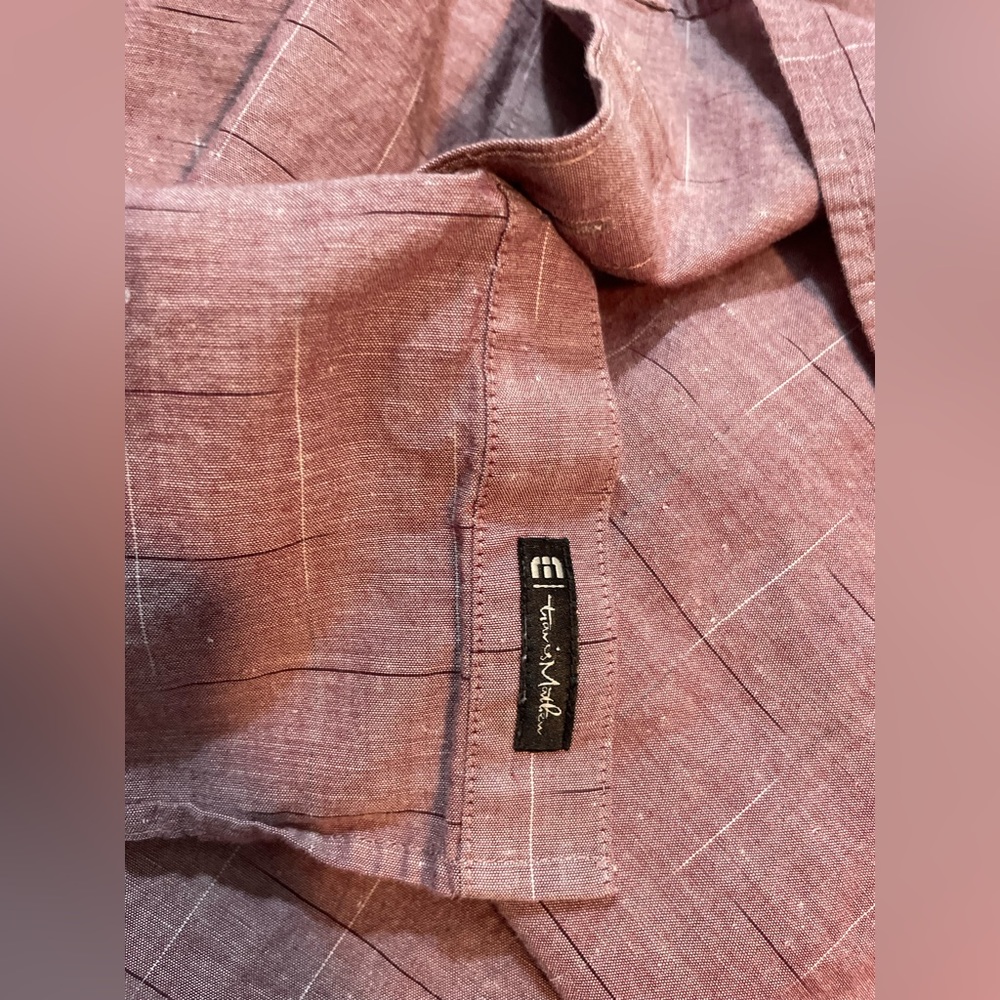 Travis Mathew Xl Short Sleeved Button Up Cotton S… - image 4